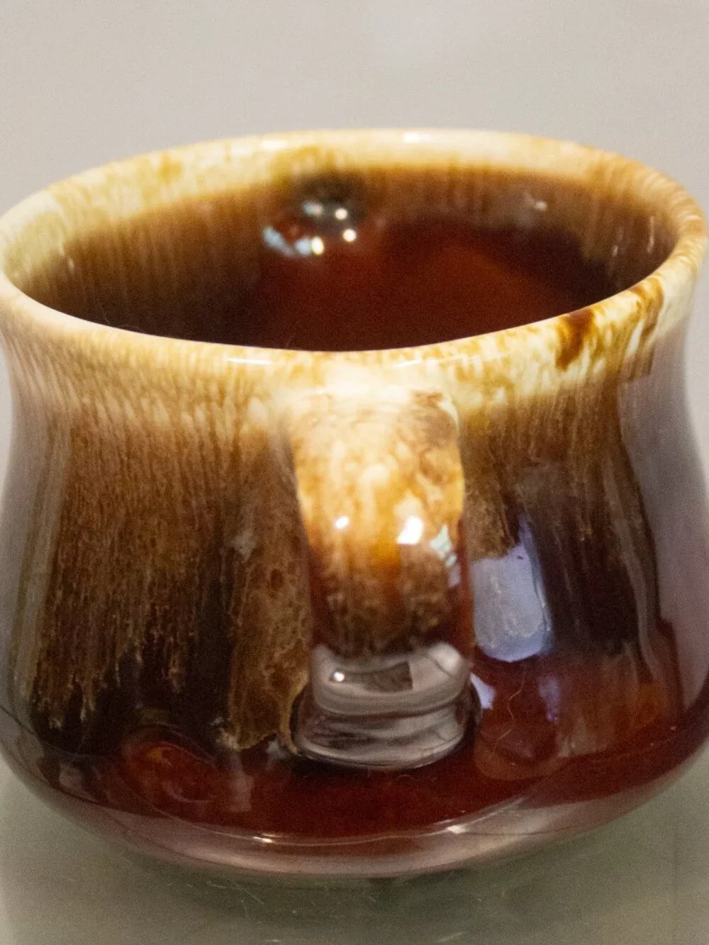 McCoy Art Pottery Vintage Double-Handled Bowl-Soup-Chili